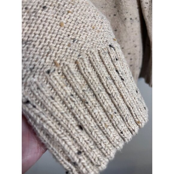 St Johns Bay Sweater PXL Cream Textured Cable Knit Preppy Academia Old Money 80s - Picture 7 of 10